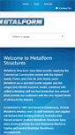 Mobile Screenshot of metalform.net.au